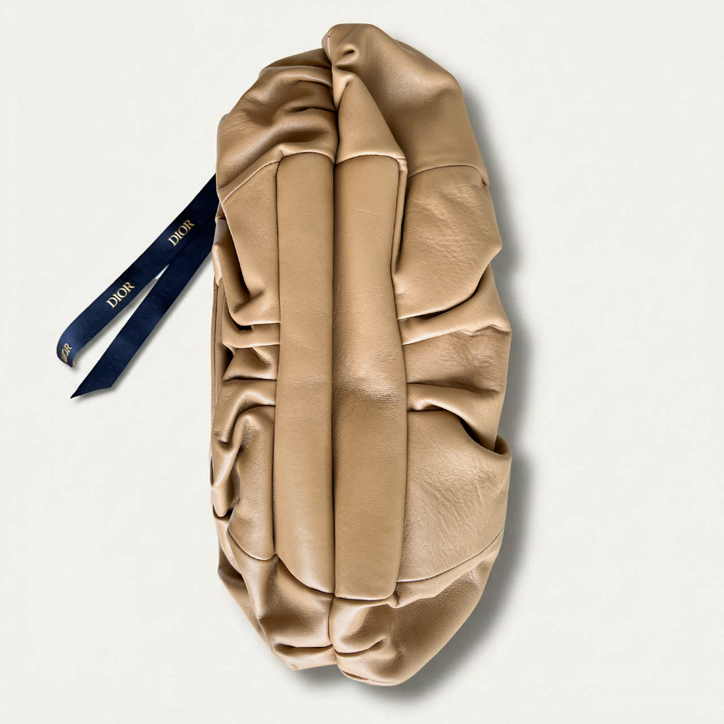 Dior  Christian dior Dior Jazz Club Hobo Beige Leather bag