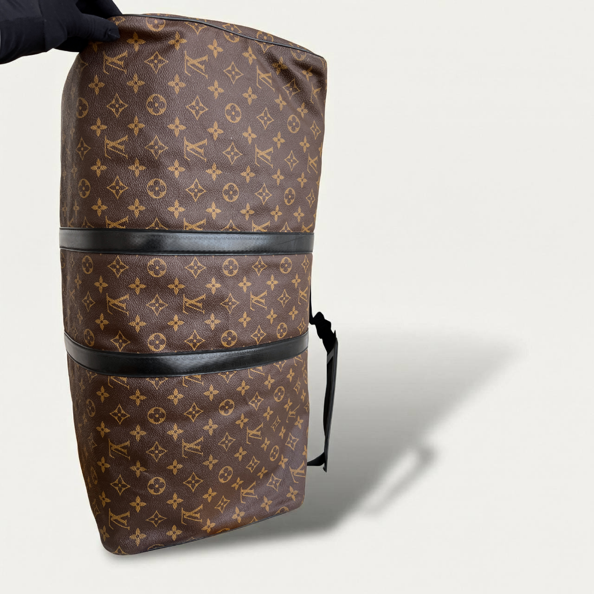 Louis Vuitton Waterproof Keepall 55 Bandouliere Monogram Travel Bag