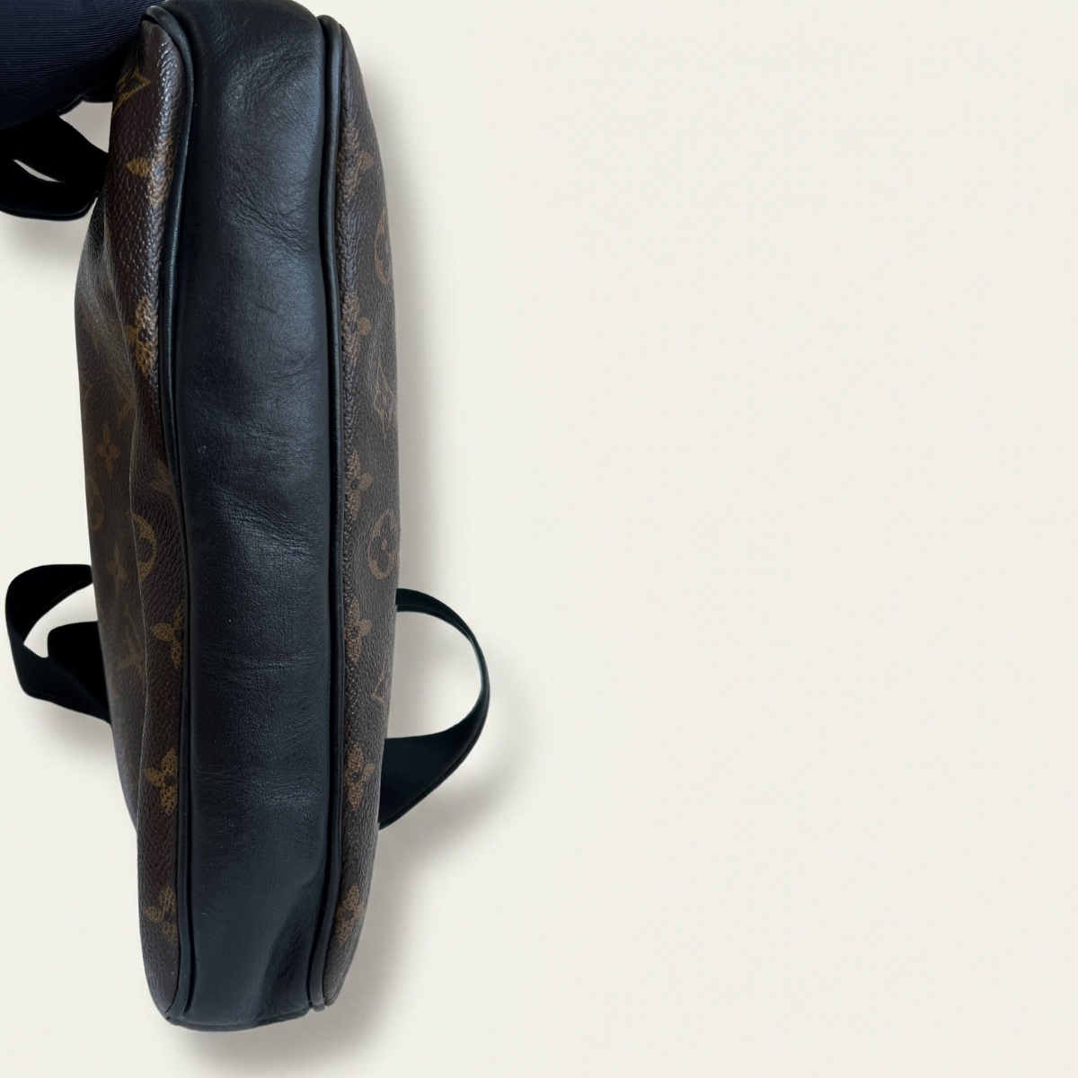 Louis Vuitton Macassar Bass MM Shoulder Crossbody Monogram Bag