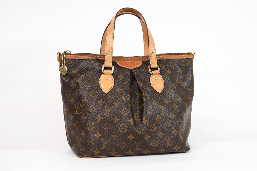 Authentic LV Palermo Pm monogram shoulder handbag