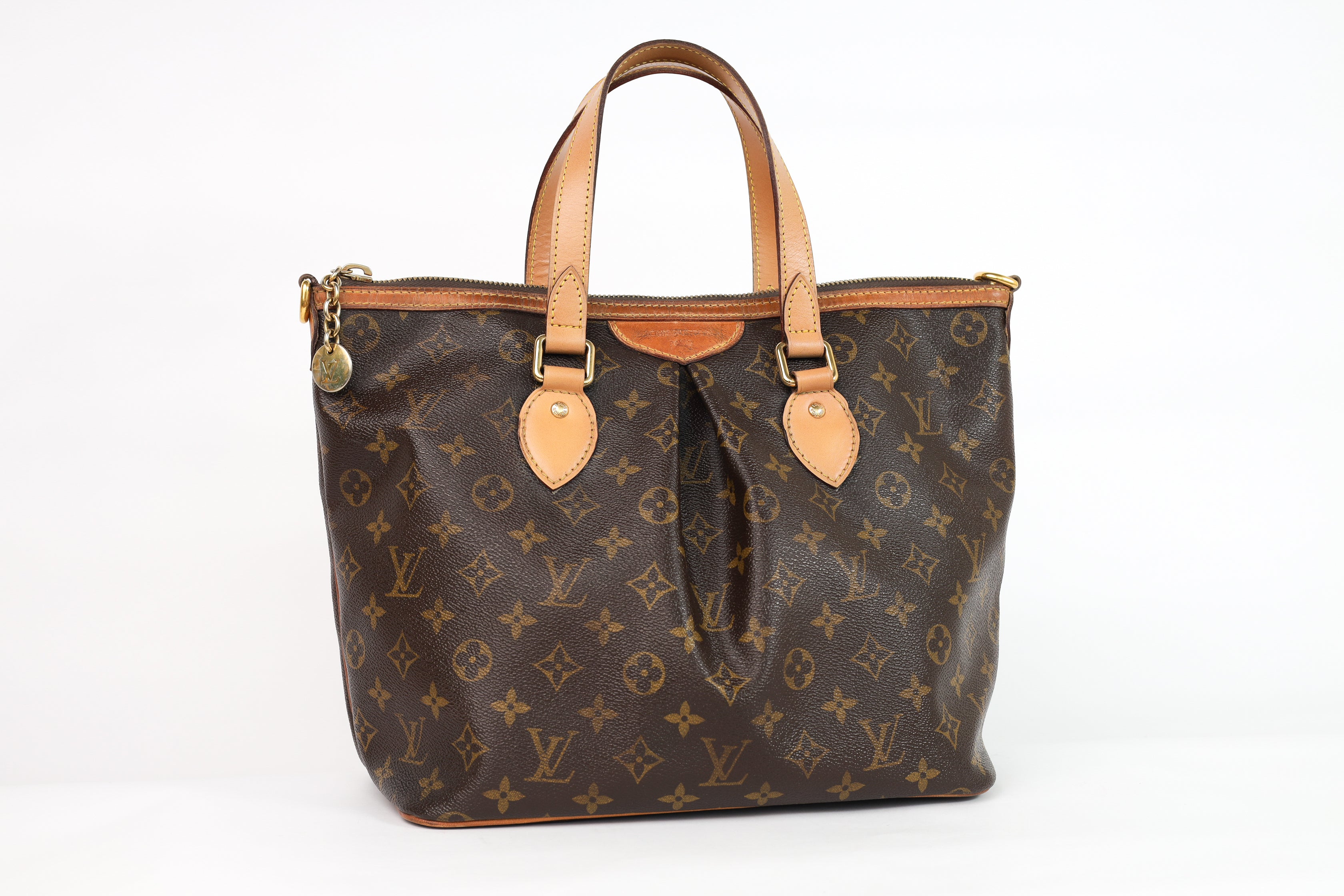 Authentic LV Palermo Pm monogram shoulder handbag