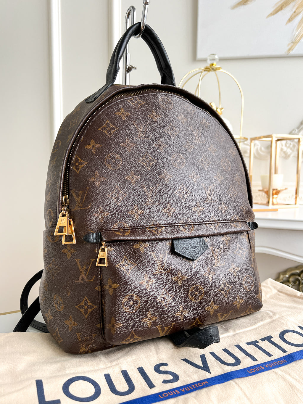 Authentic LV backpack Palm Springs  MM monogram