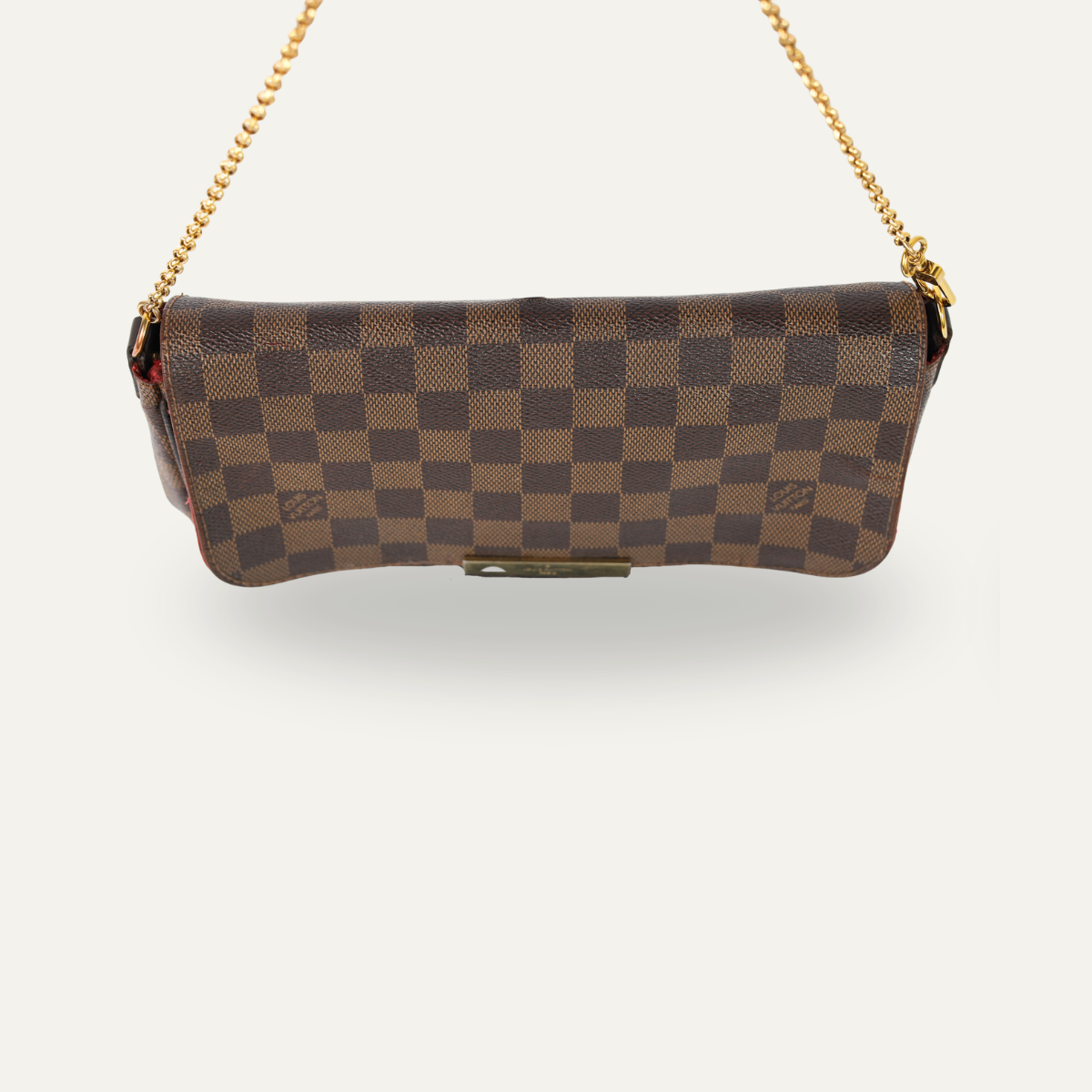 Authentic LV Favorite mm damier ebene crossbody clutch