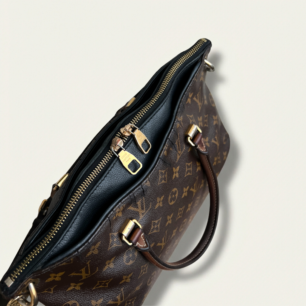 Louis Vuitton Pallas MM Monogram Shoulder Handbag