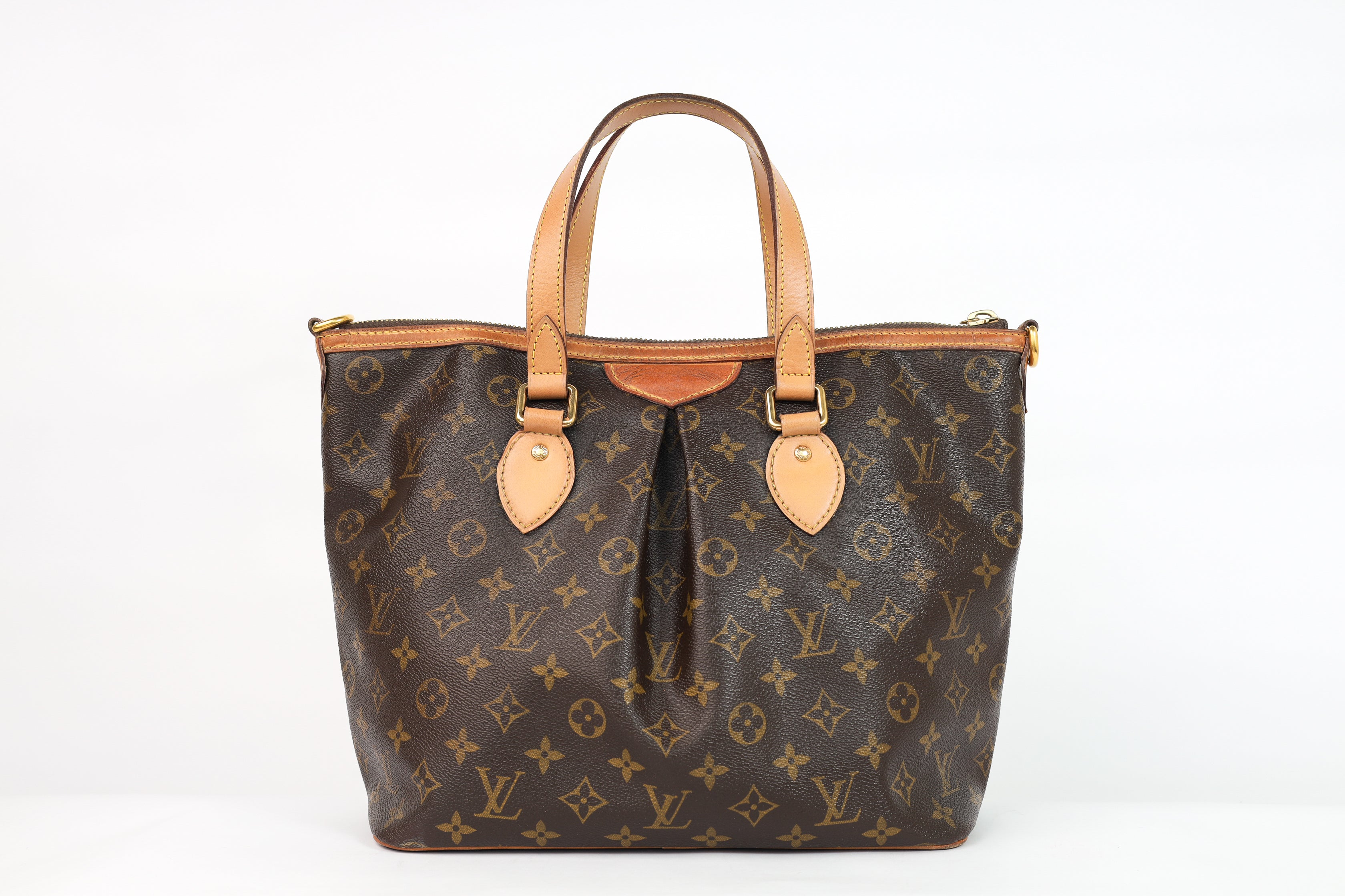 Authentic LV Palermo Pm monogram shoulder handbag