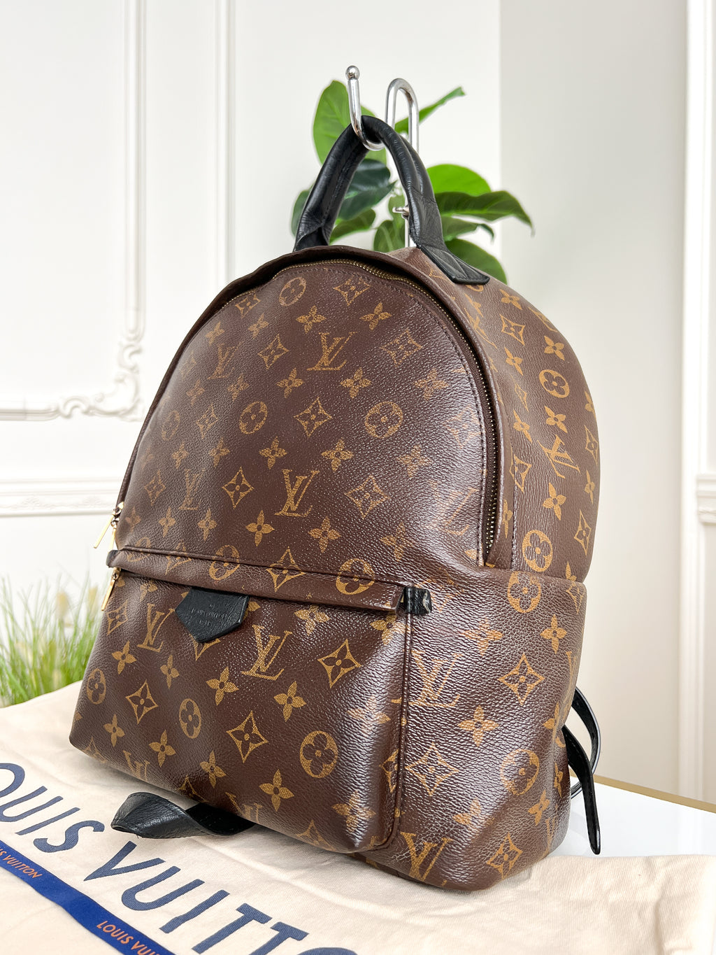 Authentic LV backpack Palm Springs  MM monogram