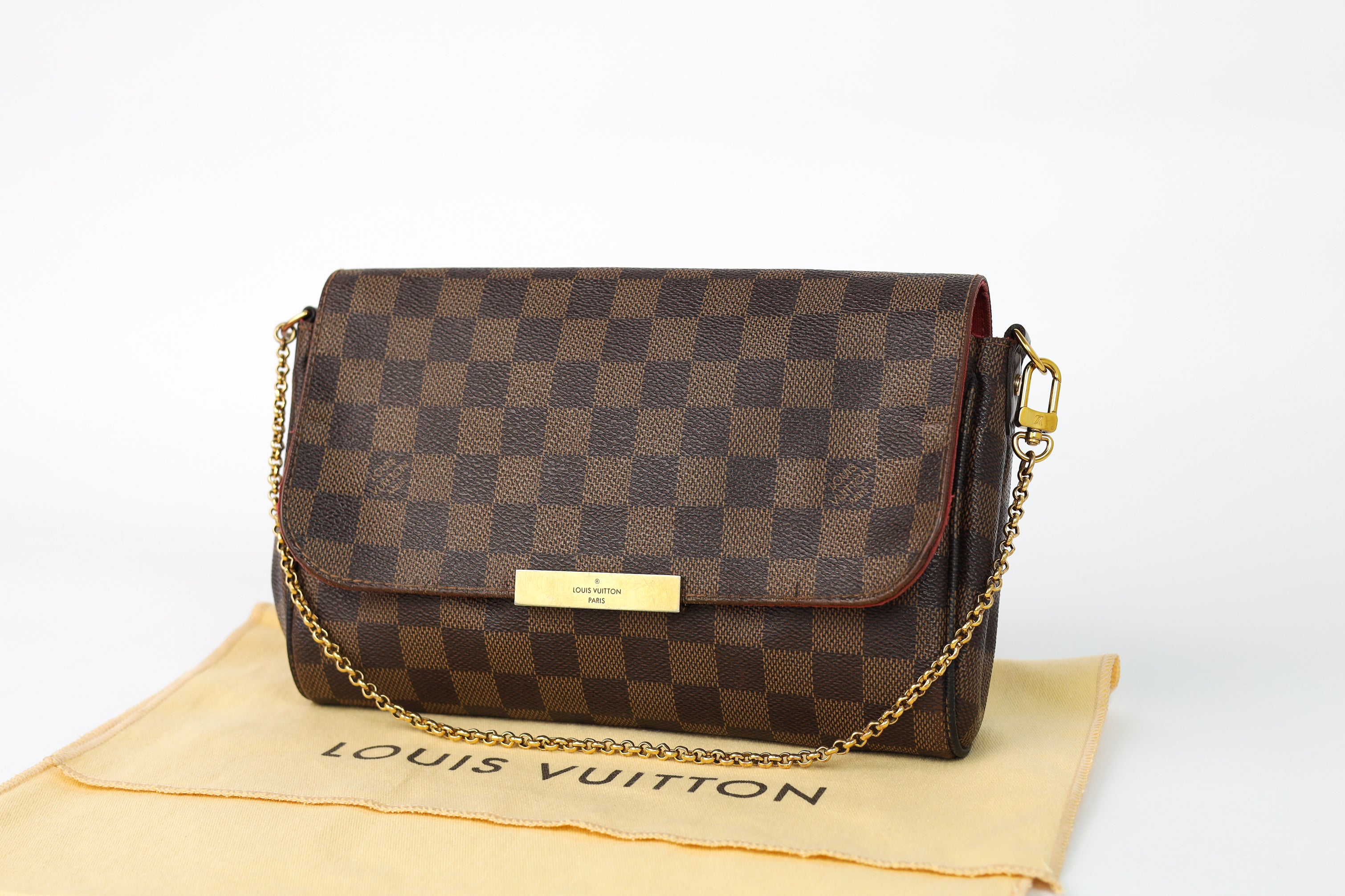 Authentic LV Favorite mm damier ebene crossbody clutch – Baggarium