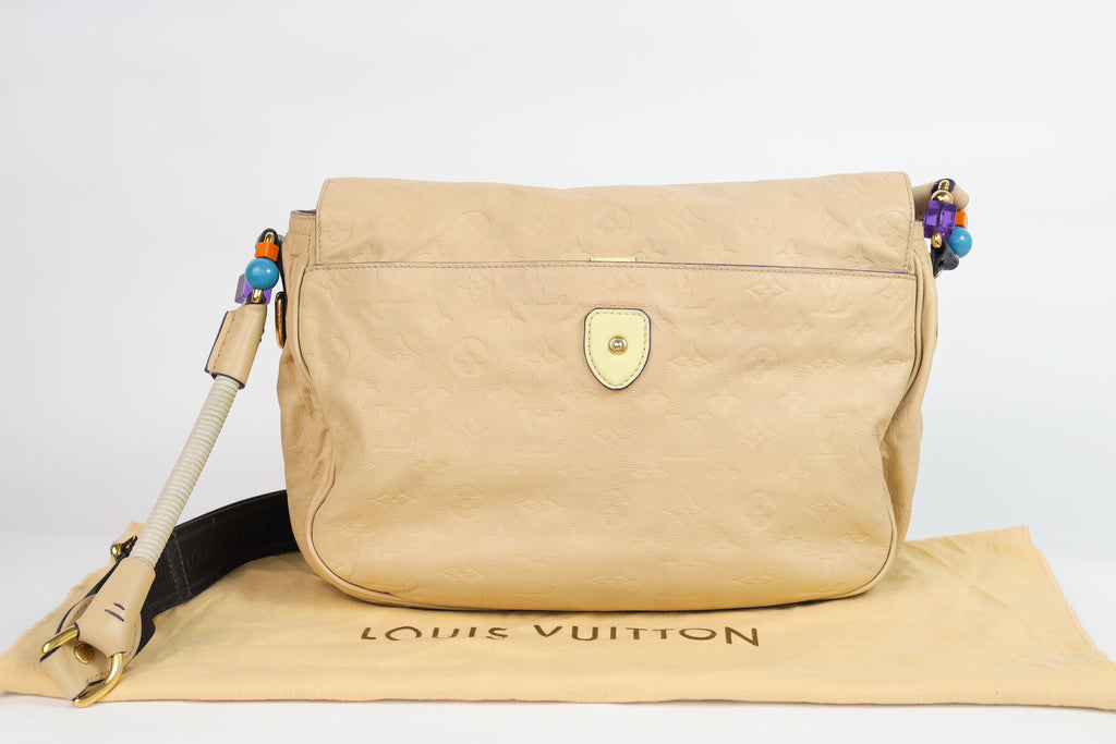 Authentic LV Underground Monogram Limited Empreinte Creme Messenger crossbody