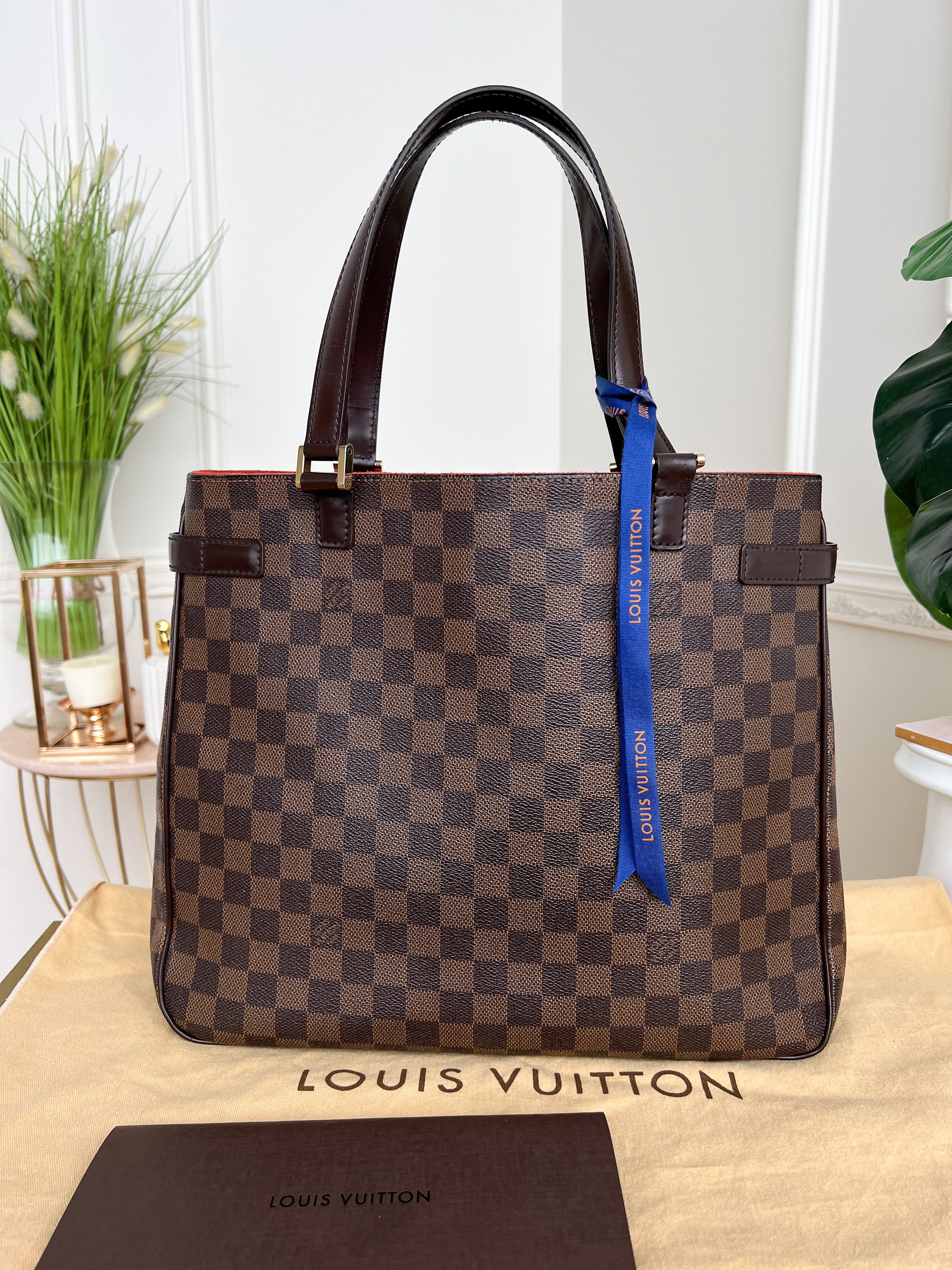 Authentic LV Uzes damier ebene handbag