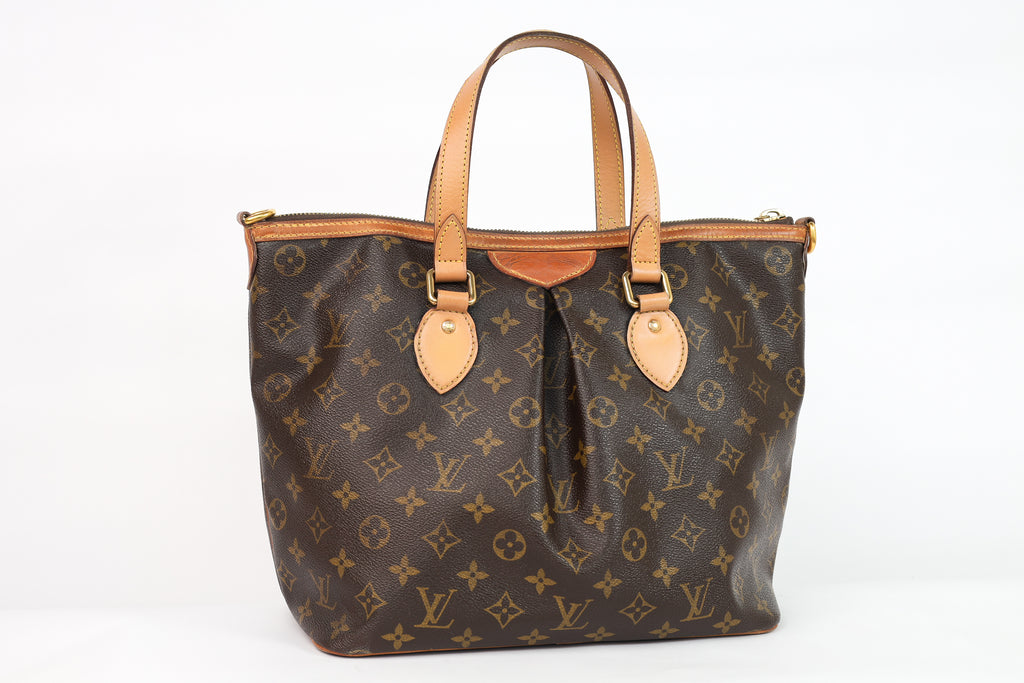 Authentic LV Palermo Pm monogram shoulder handbag