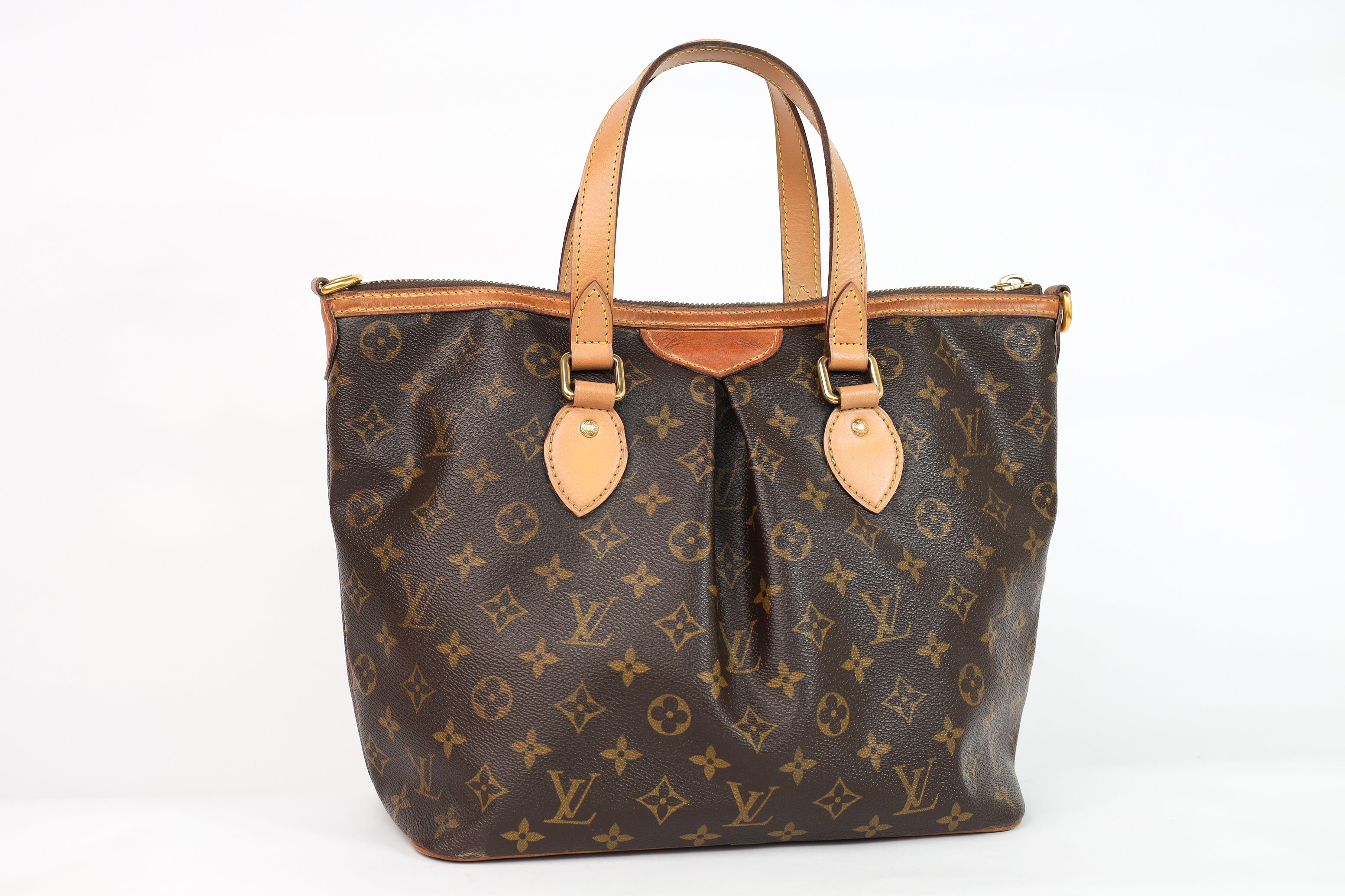 Authentic LV Palermo Pm monogram shoulder handbag