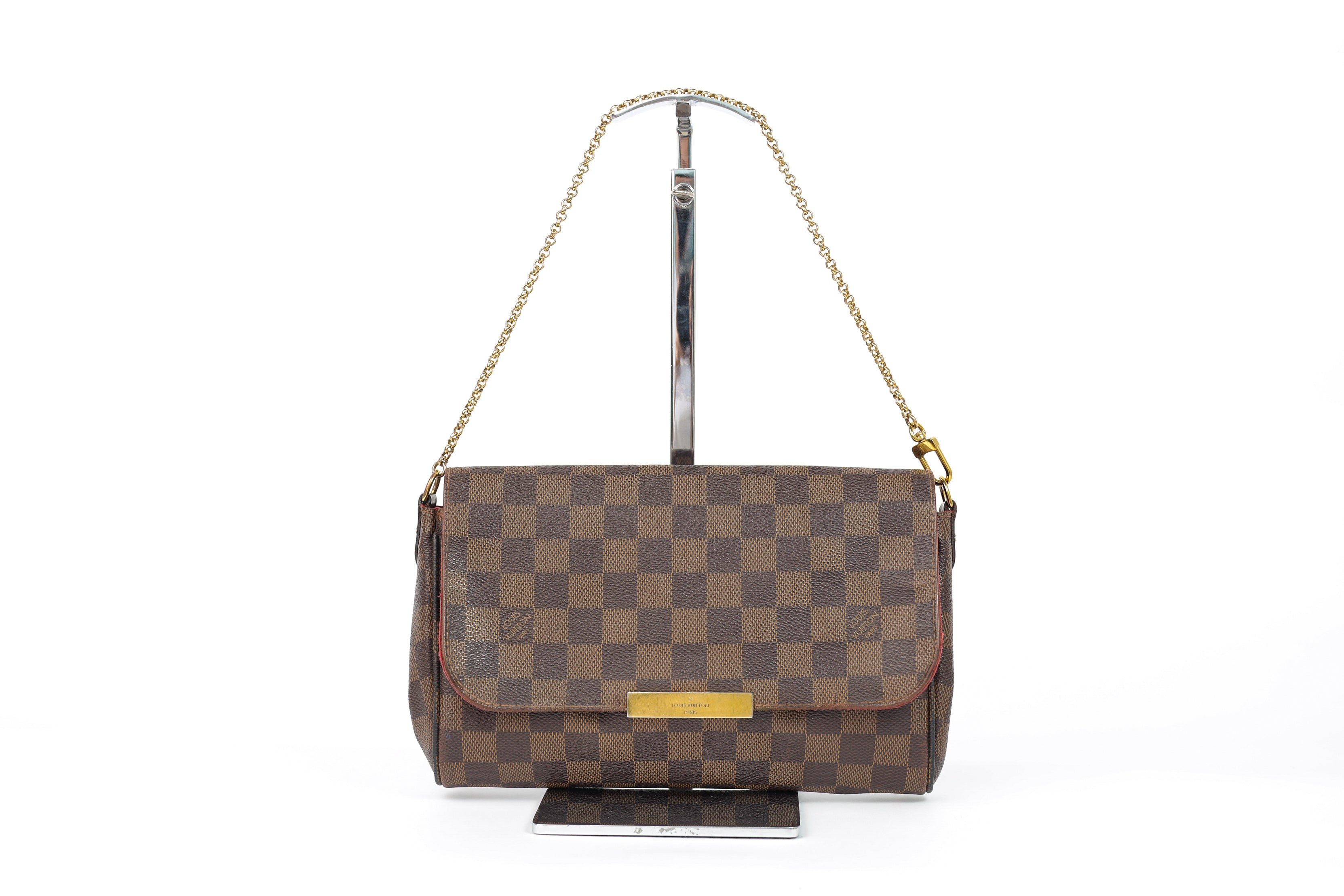 Authentic LV Favorite mm damier ebene crossbody clutch